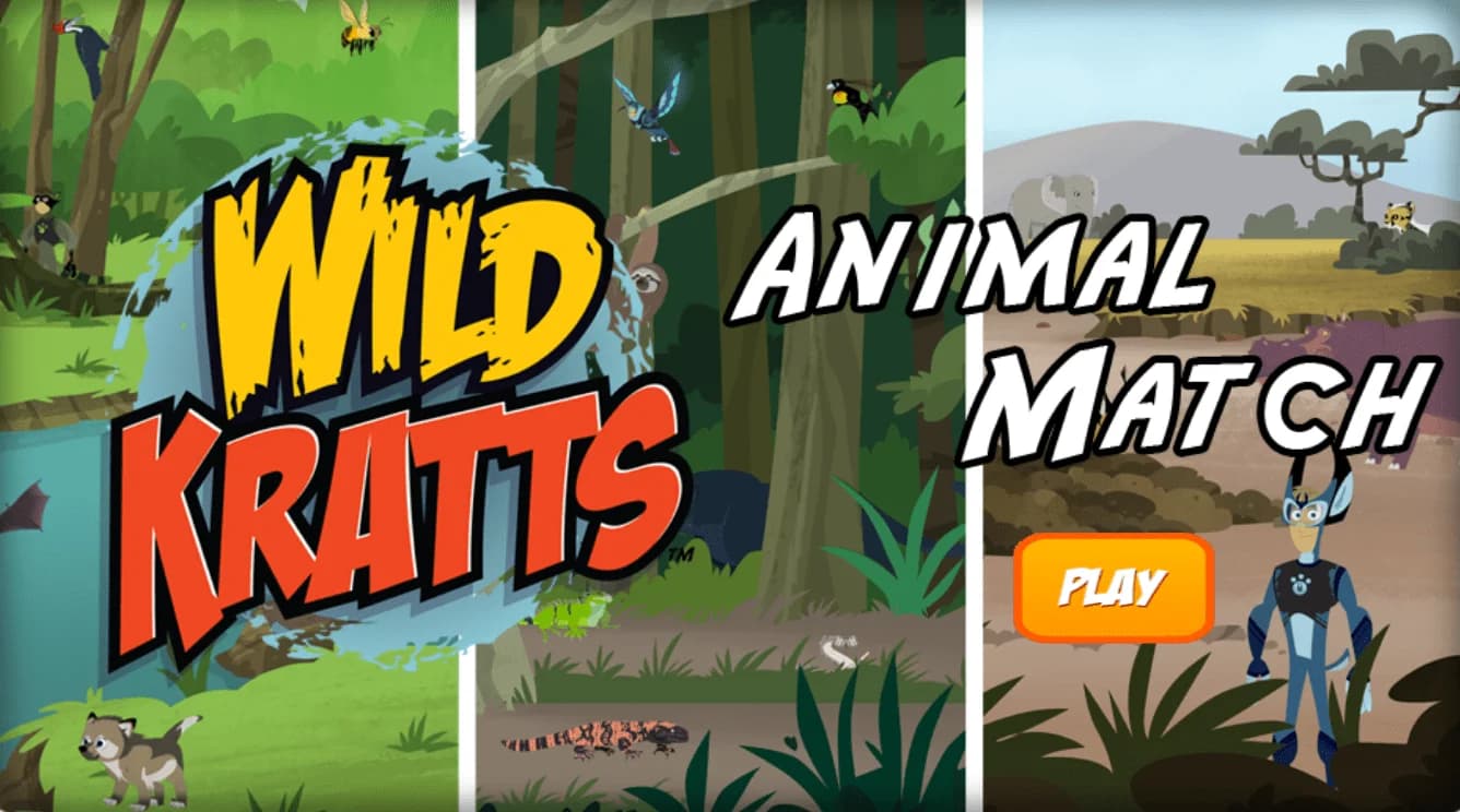 Wild Kratts Animal Match